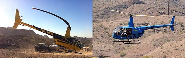 Helicopter rides at Bubba's Big Party!