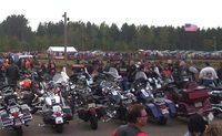 Motorcycles everywhere!