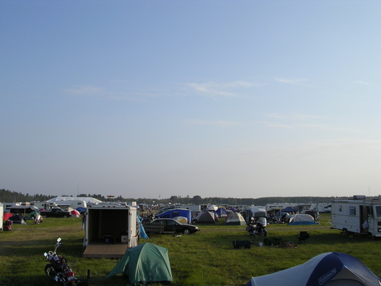Great weather for camping!